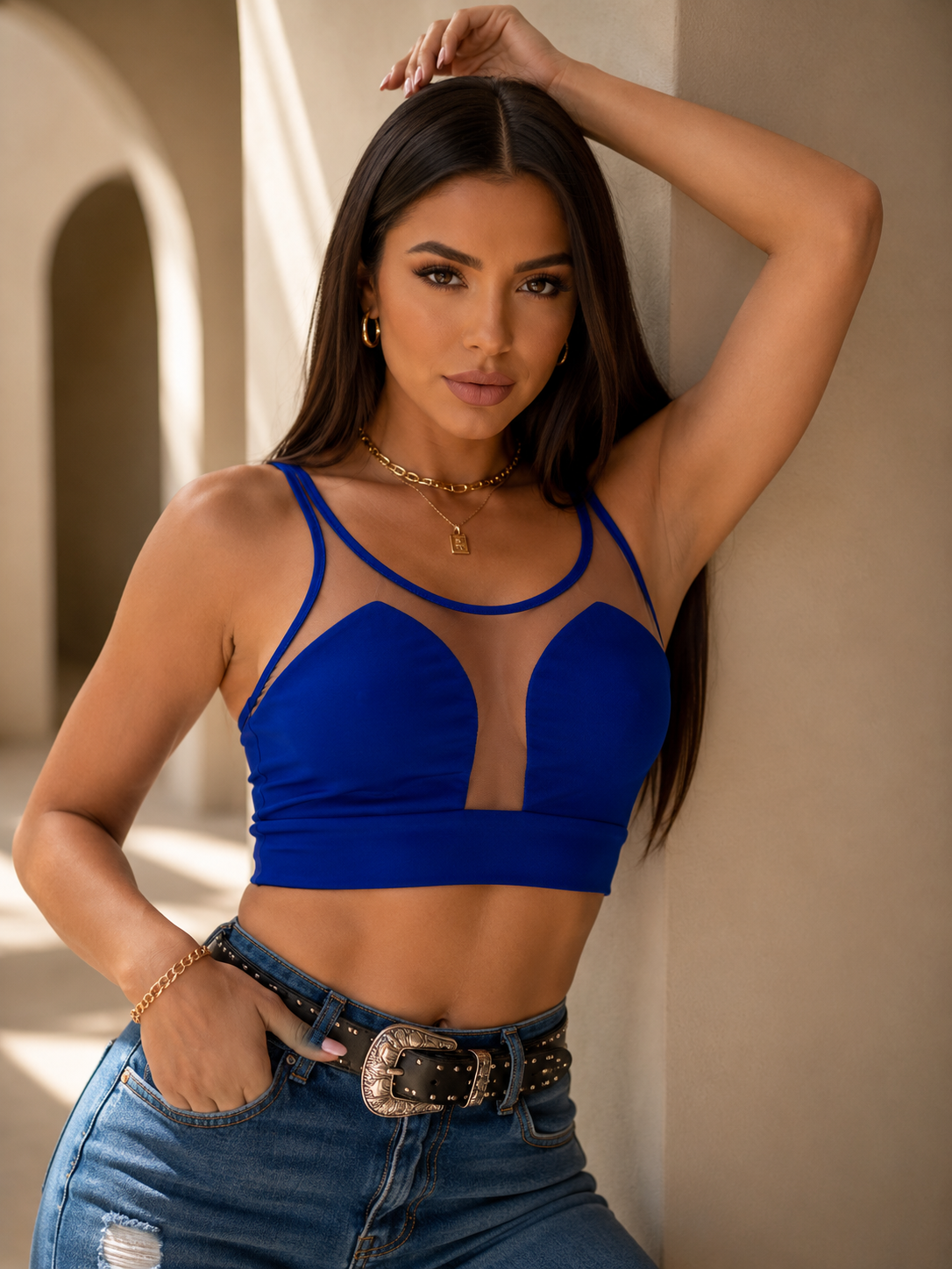 Hermoso Crop Top Aura
