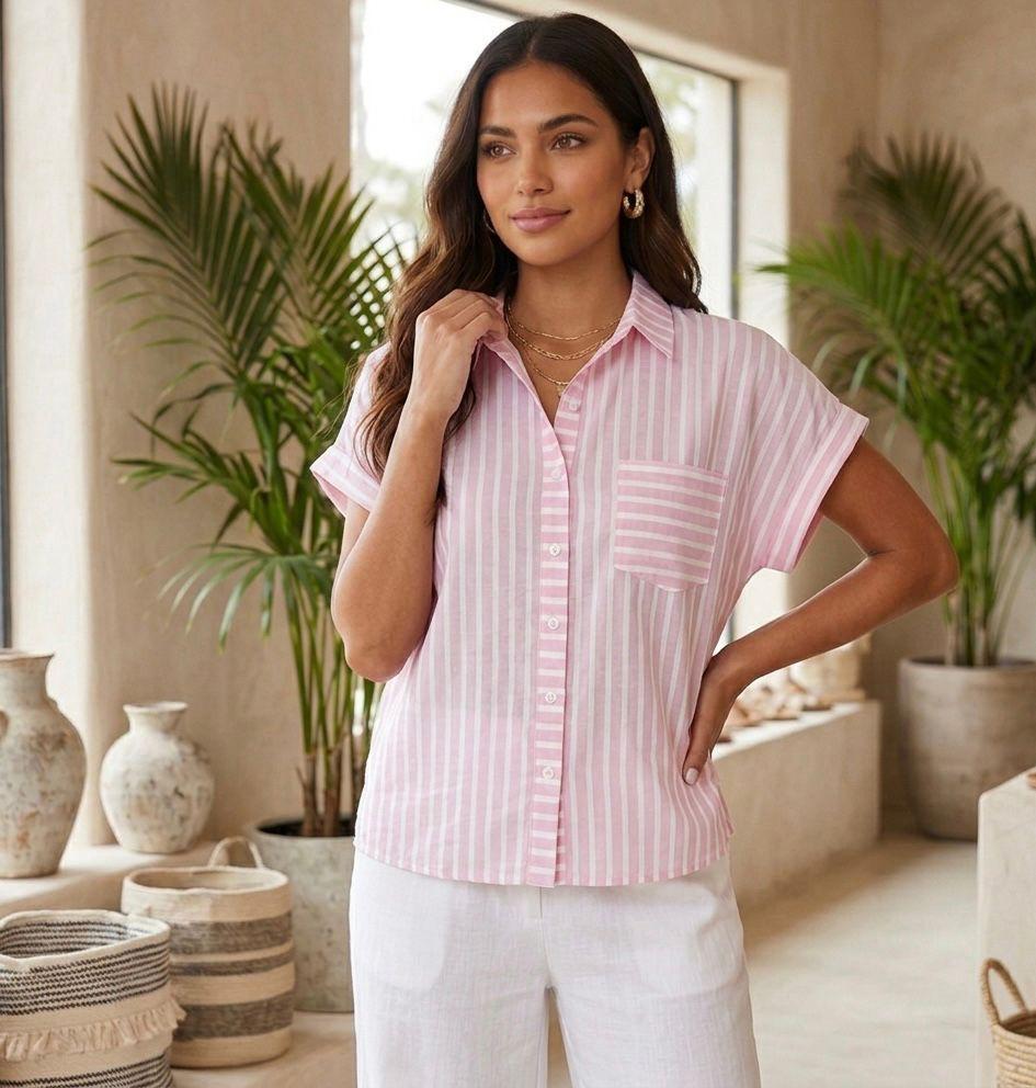 amisera Lino Rayas Brisa Chic
