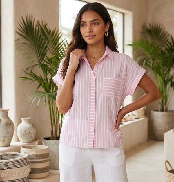 amisera Lino Rayas Brisa Chic