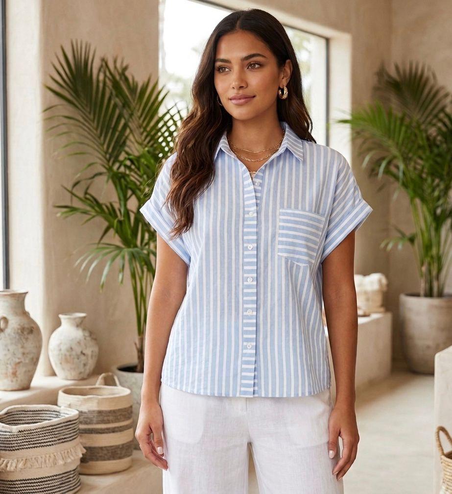 amisera Lino Rayas Brisa Chic