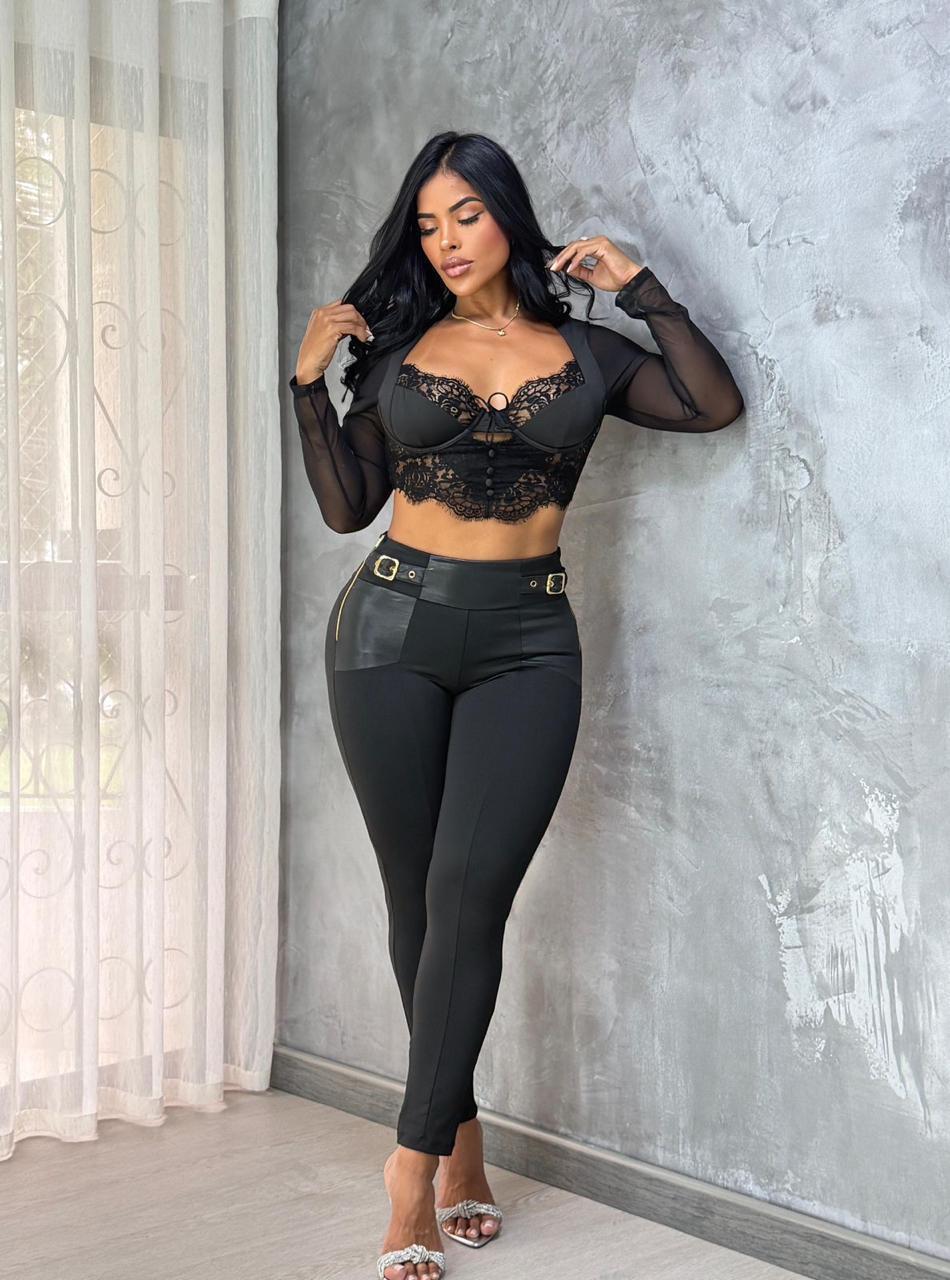 Pantalón Evillas Noir