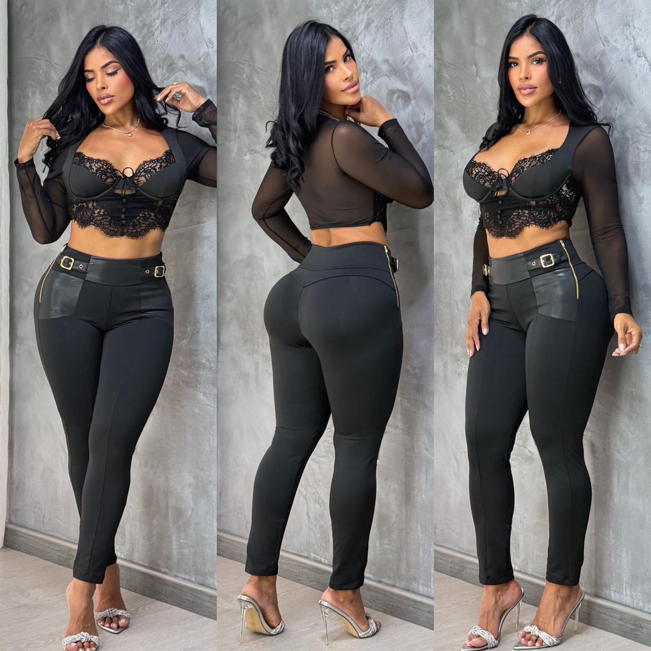 Pantalón Evillas Noir
